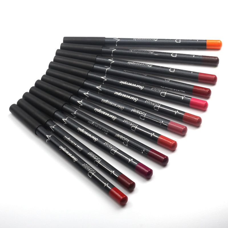 12 Colors Lip Liner Pencil